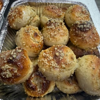 Half Garlic Rolls Tray