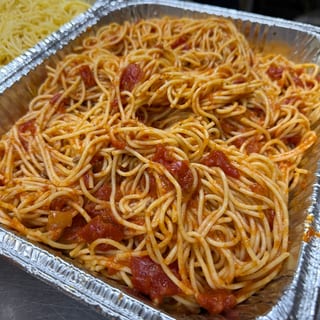 Half Tray Spaguetti Marinara