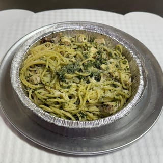 Spaghetti Chicken Pesto